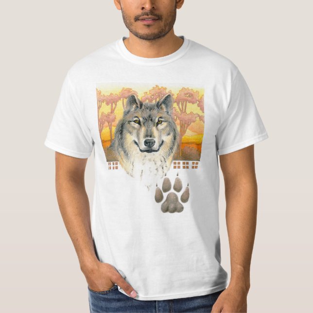 Konsthantverkvarg T-shirt (Framsida)