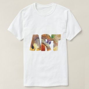 Konsthistoria Collage T-Shirt Kreativ Grafisk Te