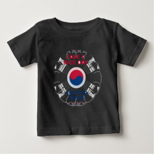 Konsthistorik: "Ha en trevlig dag" koreansk Flagga T Shirt