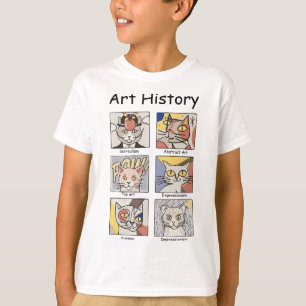 Konsthistorik - lapp Art Älskare målare A T Shirt