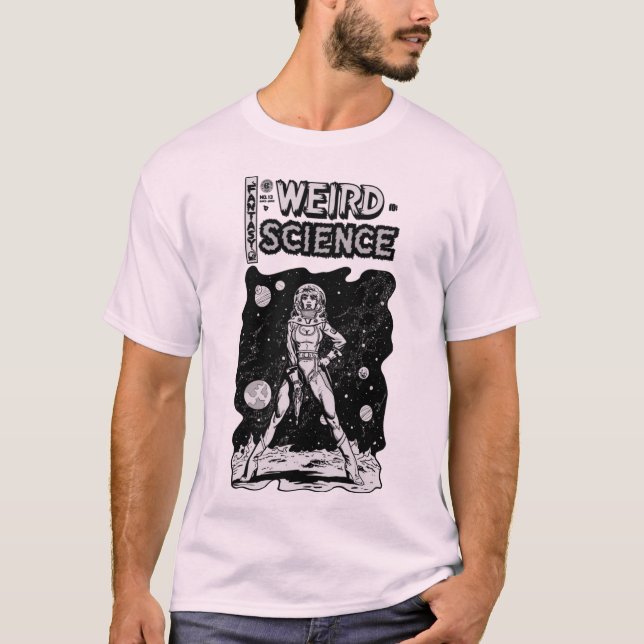 konstig 1950: Science~Fantasy T-Shirt (Framsida)