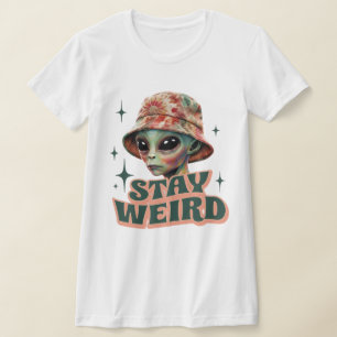 Konstig Alien Tie- Dye Women's T-Shirt