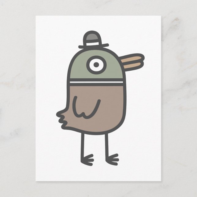 Konstig Anka Vykort (Framsida)