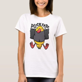 Konstig Ankdike Väggmontering T Shirt
