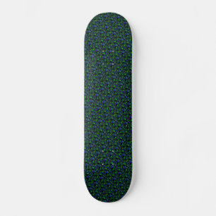 Konstig Artdeco i funky regnbågsstil Skateboard Bräda 21,5 Cm