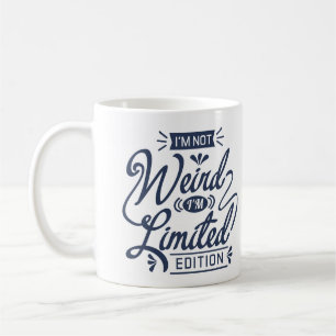Konstig Attitude-citat Kaffemugg