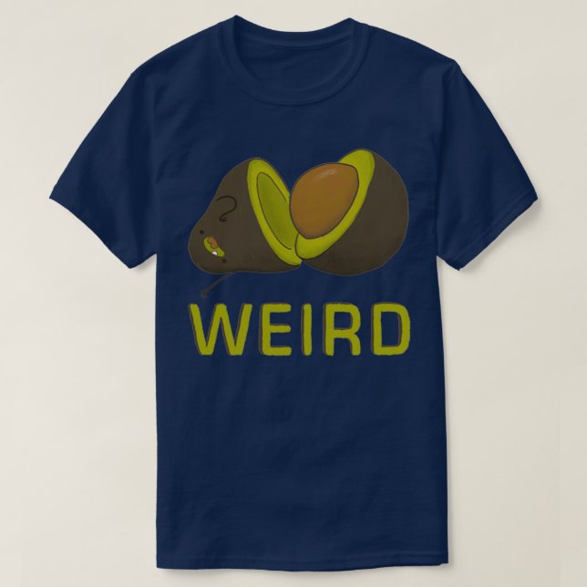 Konstig Avocado T Shirt (Design framsida)