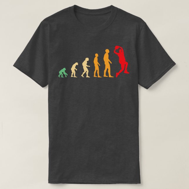 konstig basketboll 1 t shirt (Design framsida)
