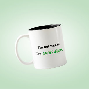 Konstig Begränsad Edition Funny Sarcastic Mugg Gif
