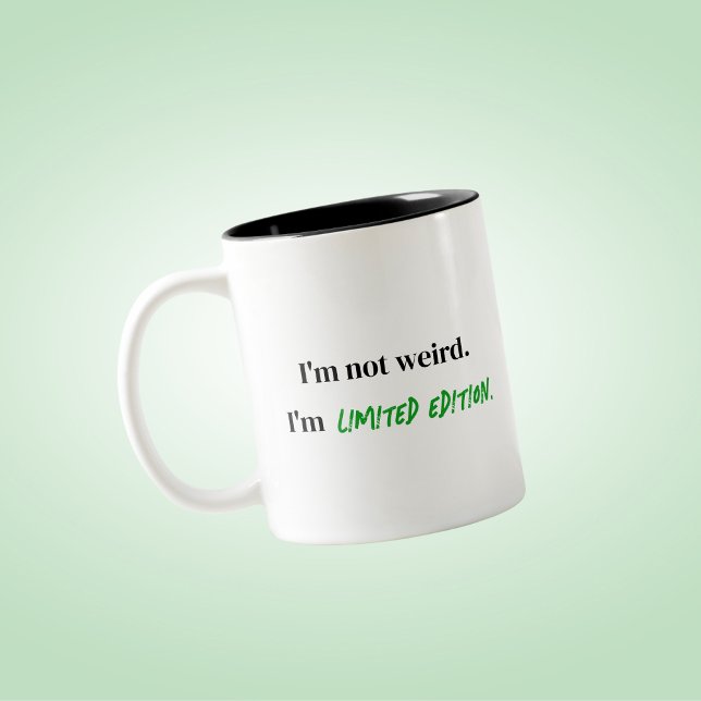 Konstig Begränsad Edition Funny Sarcastic Mugg Gif (Skapare uppladdad)