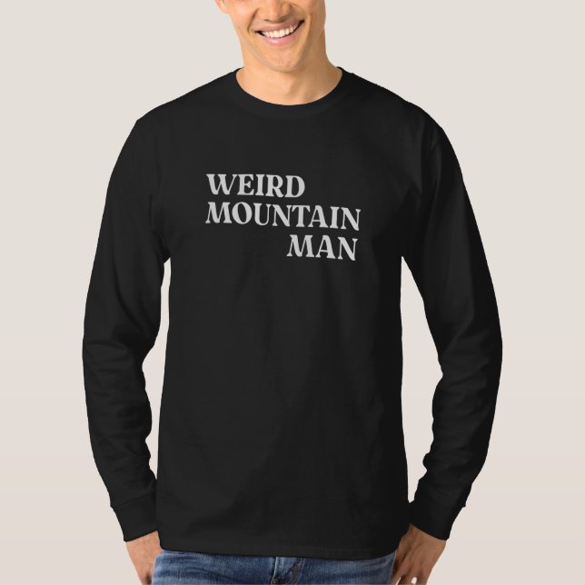 Konstig bergsman t shirt (Framsida)
