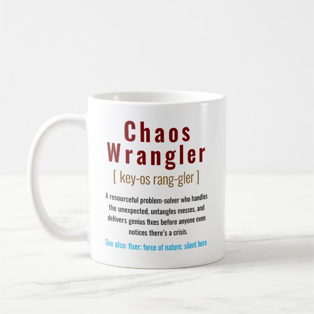 konstig chaos Coordinator Definition Office-koordi Kaffemugg (Vänster)