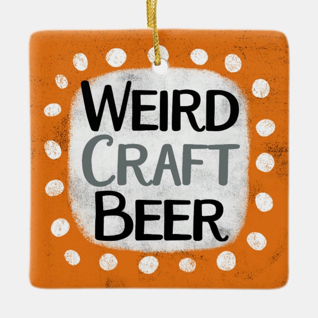 Konstig Craft Beer Ornament (Framsida)