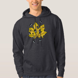 Konstig Creepy Halloween Botanical Art Hoodie