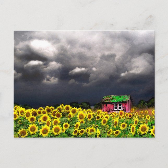 Konstig dag, vykort (Framsida)