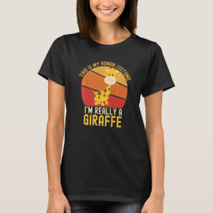 Konstig Det här är min mänskliga dräkt jag är Verk T Shirt