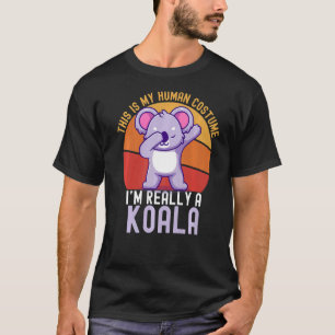 Konstig Det här är min mänskliga dräkt jag är Verk T Shirt