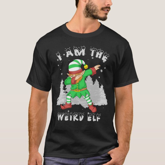 konstig elf t shirt (Framsida)