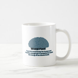 Konstig Fact - atomkonst Kaffemugg