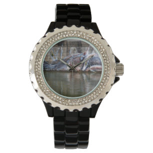 Konstig Fantasy Anglerfish Graffiti Armbandsur
