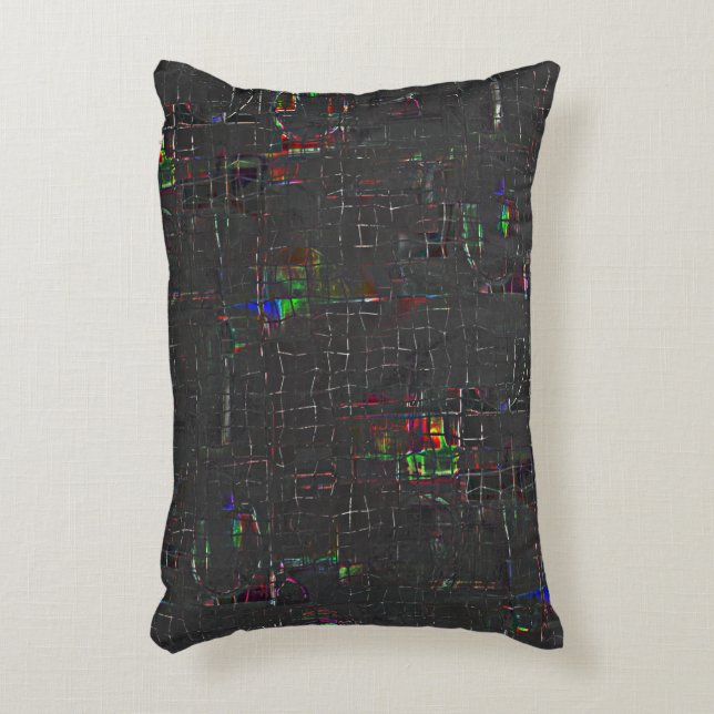 Konstig färgad mörkare teckning under eller över j prydnadskudde (Framsidan(Vertikal))