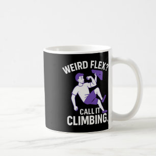 Konstig Flex jag kallar det Klättra Minimalistisk Kaffemugg