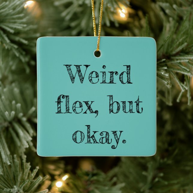 Konstig Flex Julgransprydnad Keramik (Träd)