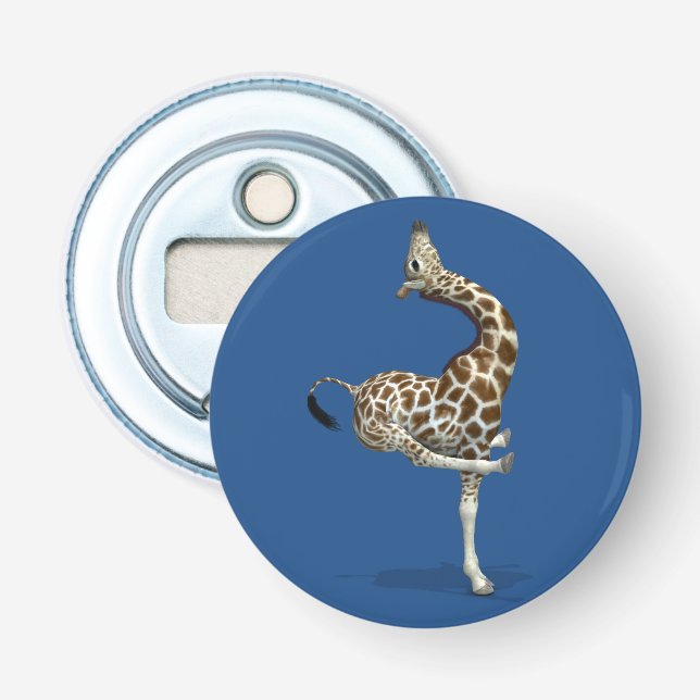 Konstig Giraffe Flasköppnare (Framsidan)