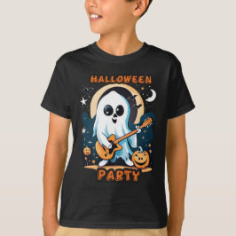 konstig halloween-pojke t-shirt