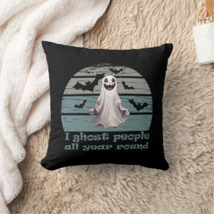konstig halloween säger kudde