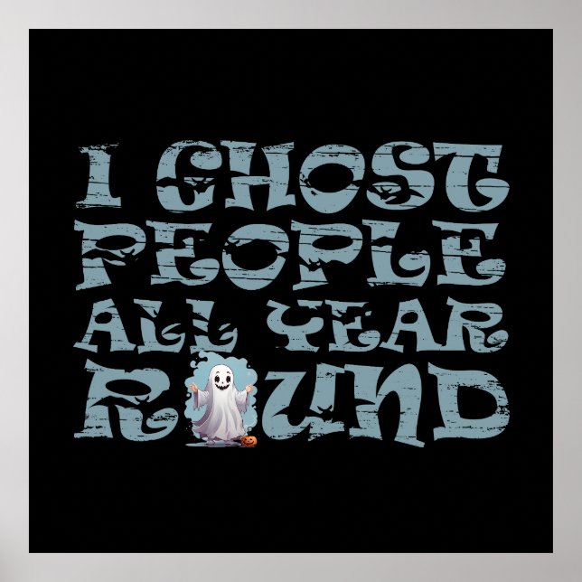 konstig halloween säger poster (Framsidan)