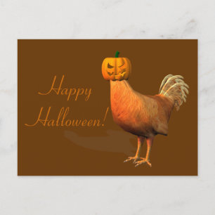 Konstig Halloween Tupp Vykort