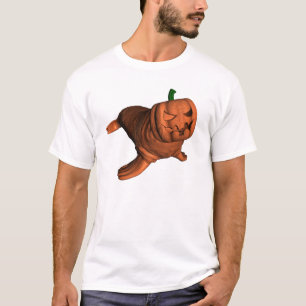 Konstig Halloween Walrus Tee Shirt