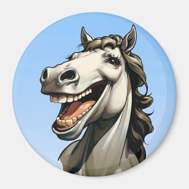 konstig häst magnet (Framsidan)