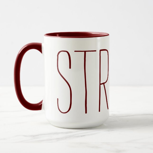 "Konstig" kaffekopp (Vänster)