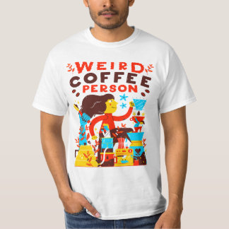 konstig kaffeskjorta t shirt