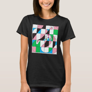 Konstig katt meme mjau katt söt kattunge optisk il t shirt