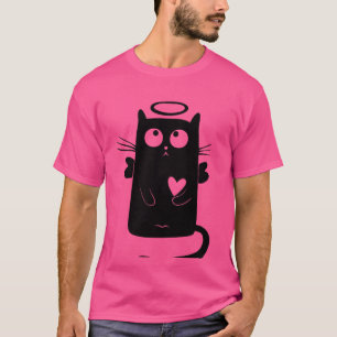 konstig katt t shirt