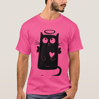 konstig katt t shirt