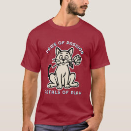 konstig katt t shirt