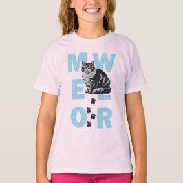 konstig katt t shirt