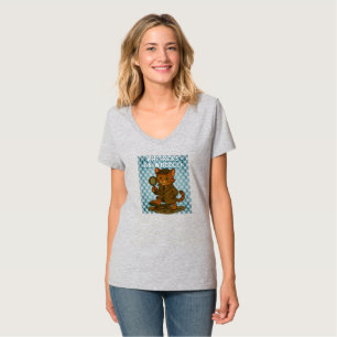 konstig katt t shirt