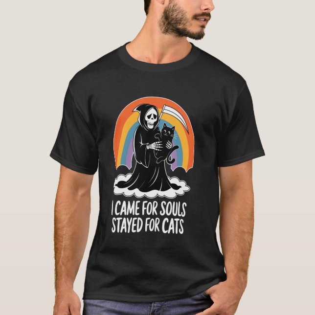 Konstig Katt Weirdcore-Tillbehör Kattplagg T Shirt (Framsida)