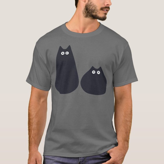 Konstig katttejare t shirt (Framsida)