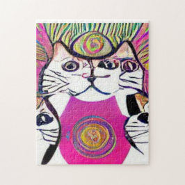 konstig kool katz pussel