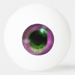Konstig Lila Trippy Funky Öga Pingisboll