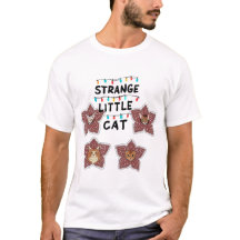 Konstig Liten Katt - Söta Katter i Blommig Design