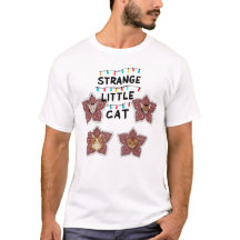 Konstig Liten Katt - Söta Katter i Blommig Design