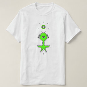 Konstig Liten Kille (Grön) T Shirt