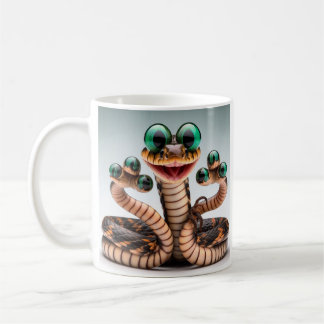 KONSTIG LYCKLIG SNAKE KAFFEMUGG
